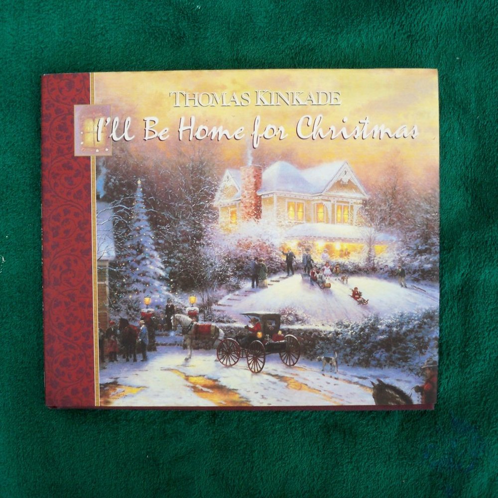 thomas kinkade all i want for christmas book